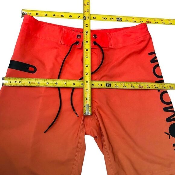 Flomotion Board Shorts Orange Men’s Swim Trunks Sz 30 - Picture 8 of 11